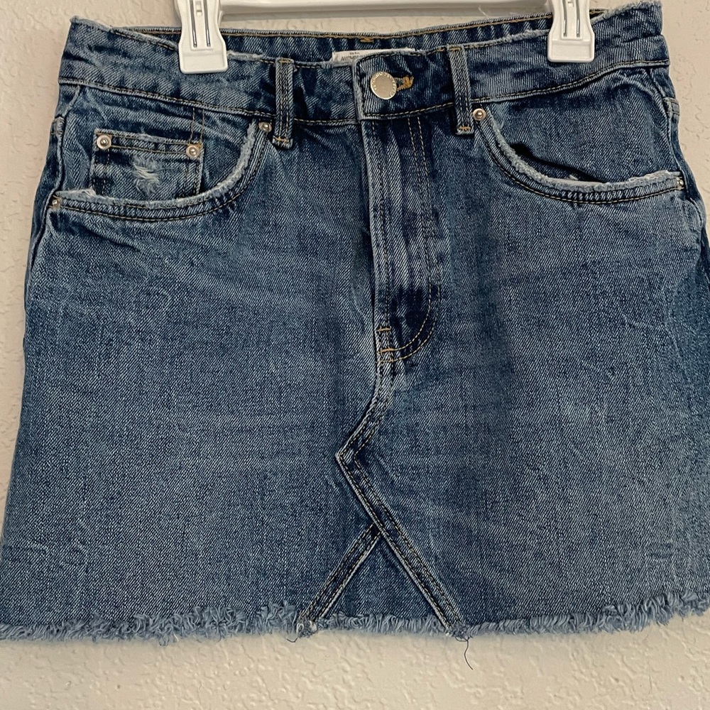 Trafaluc by Zara denim miniskirt